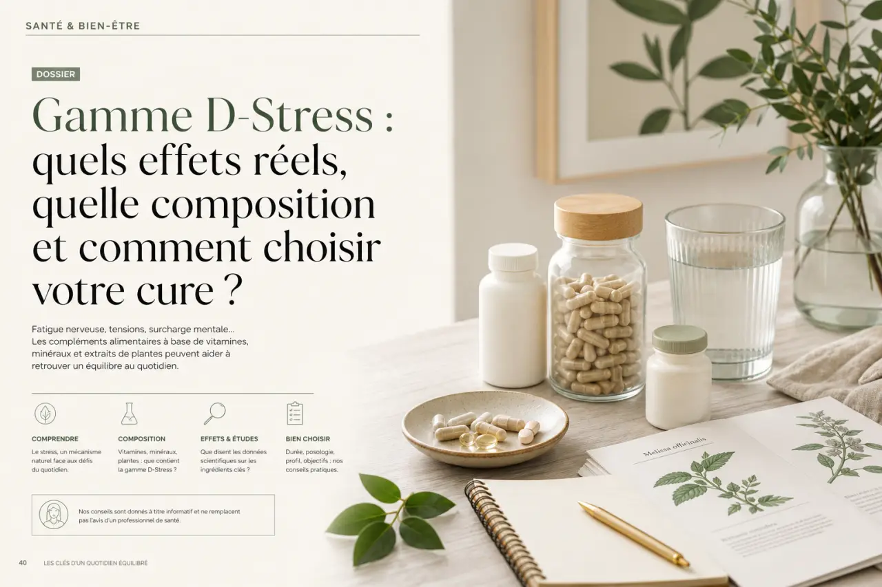 Gamme D-Stress : quels effets réels, quelle composition et comment choisir votre cure ?