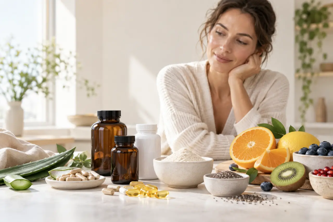 Complément alimentaire pour la peau : bien choisir ses actifs selon ses besoins